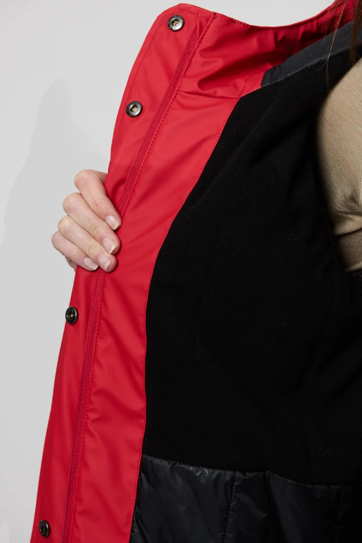Red Waterproof Coat