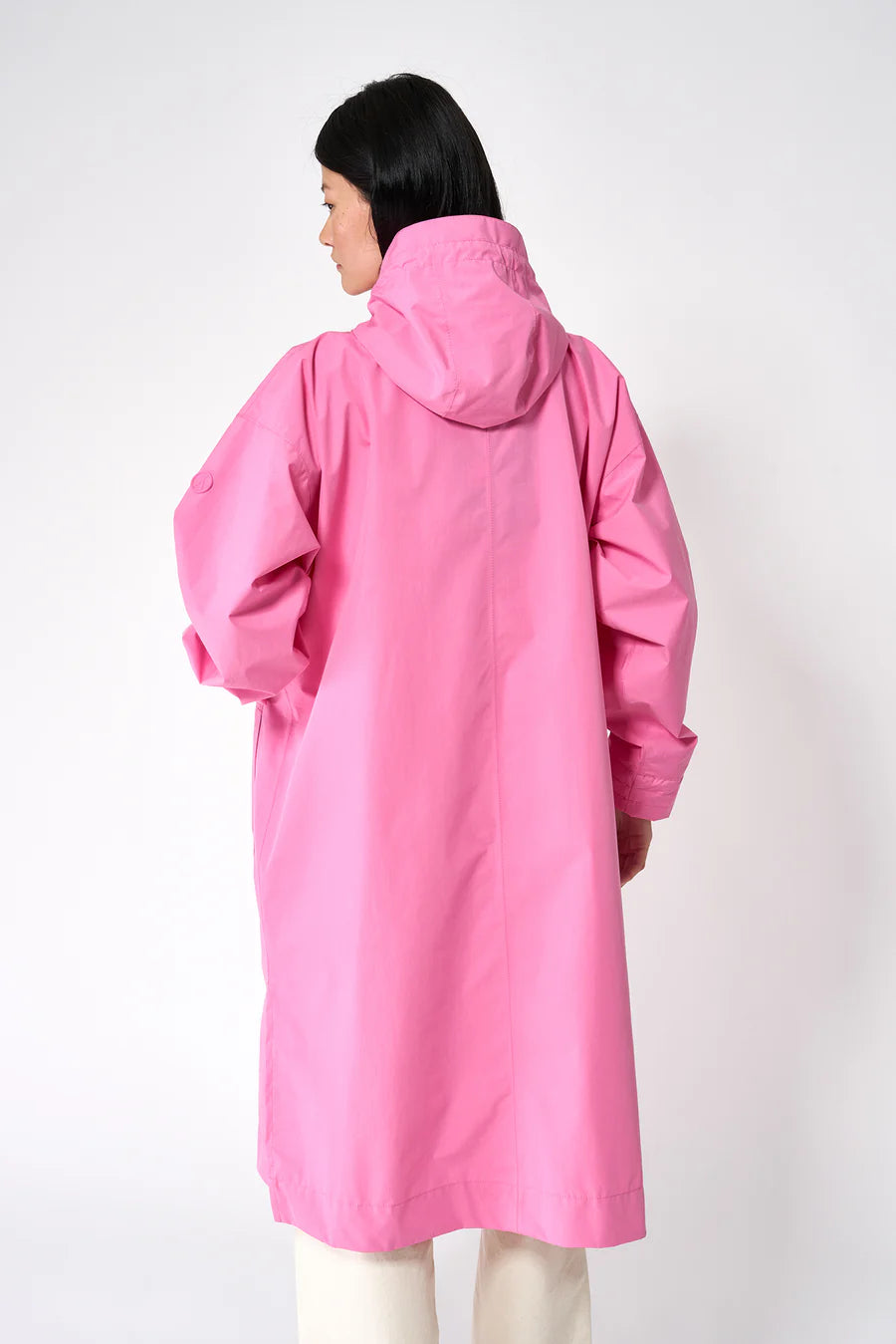 Nebel Pink Trench Coat