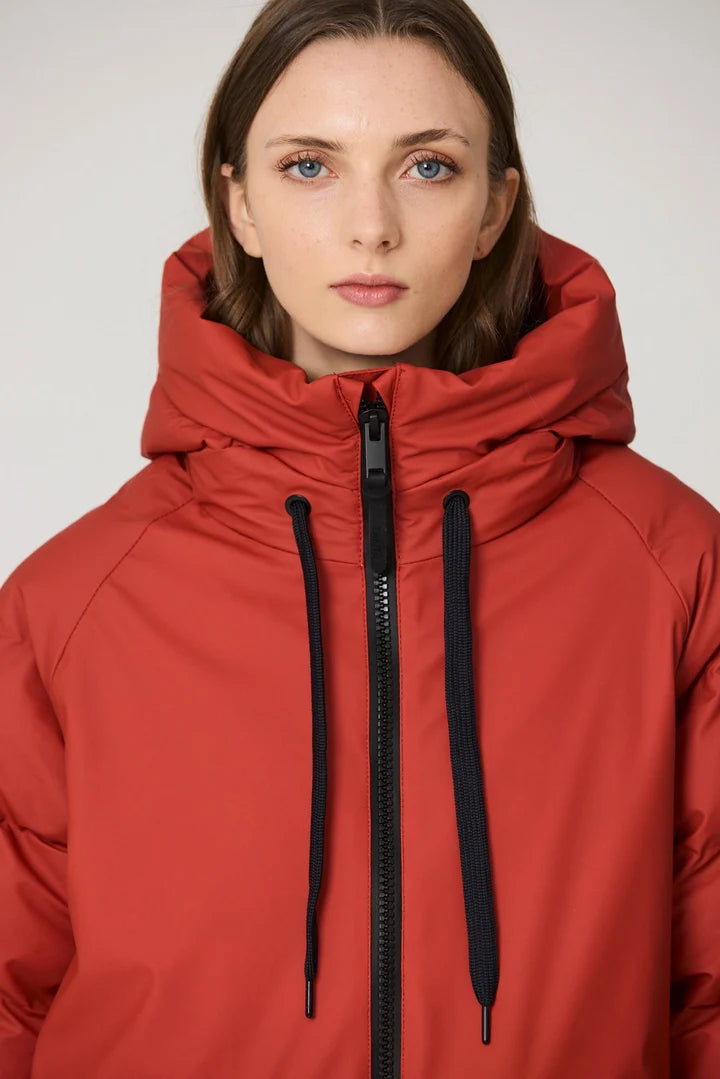 Red Ochre Waterproof Coat