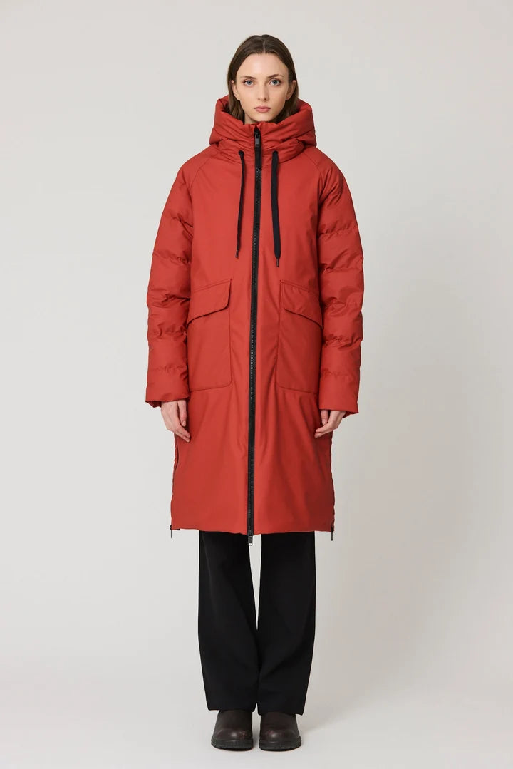 Red Ochre Waterproof Coat