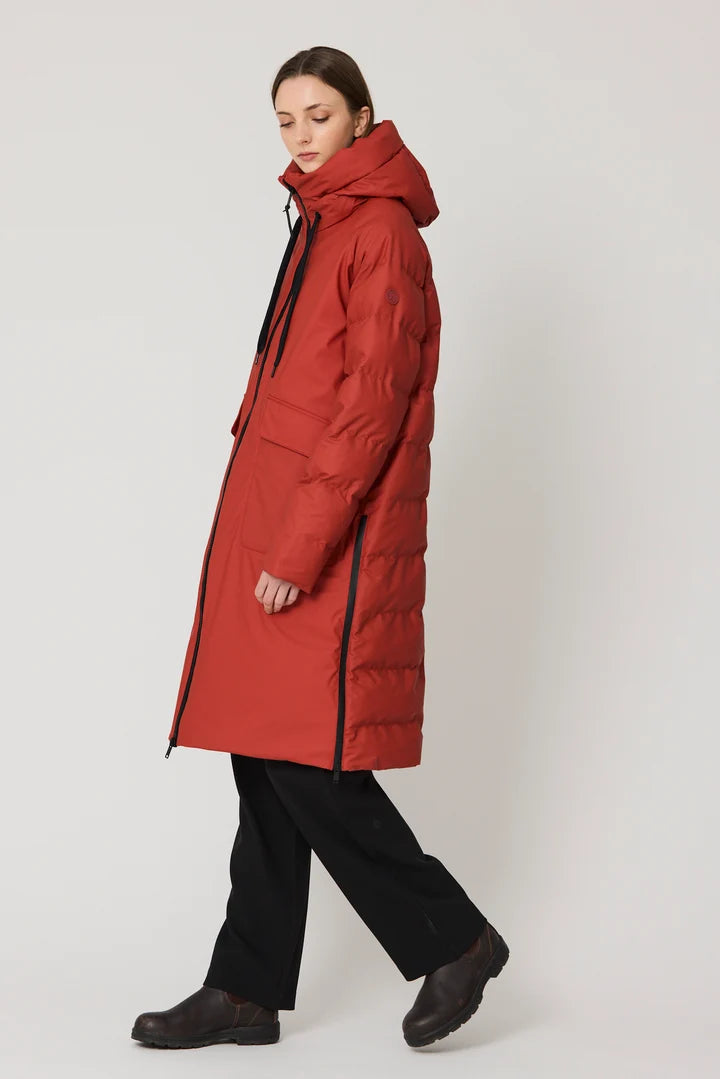 Red Ochre Waterproof Coat