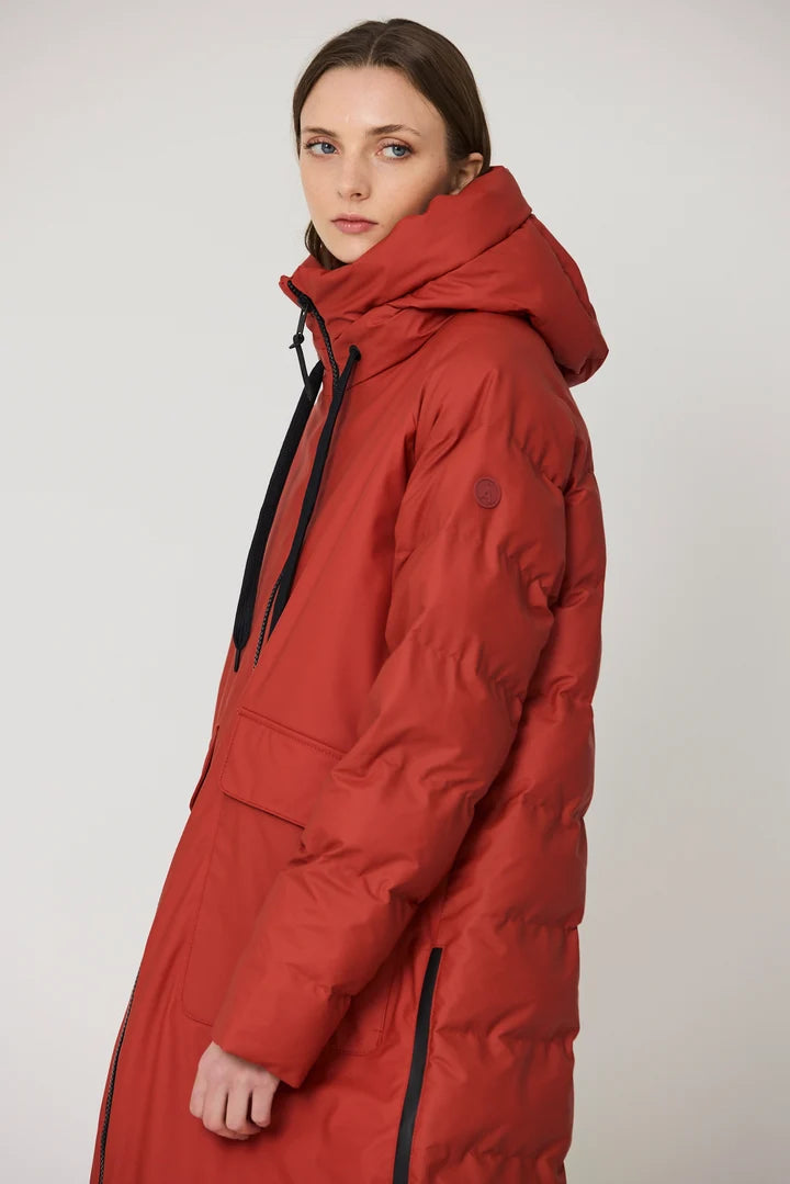Red Ochre Waterproof Coat