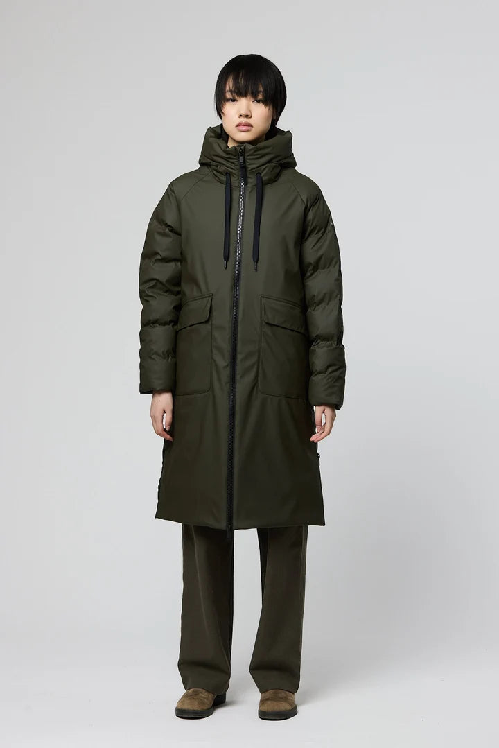 Khaki Waterproof Coat