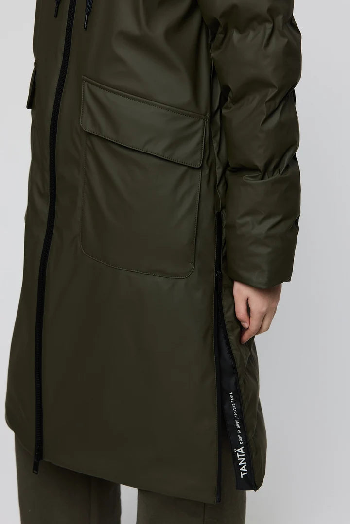 Khaki Waterproof Coat