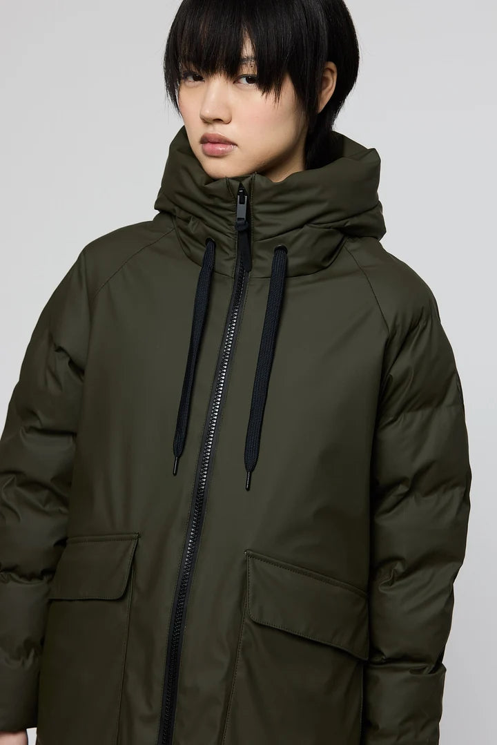 Khaki Waterproof Coat