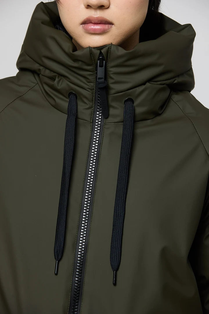 Khaki Waterproof Coat