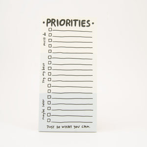 Priorities Notebook