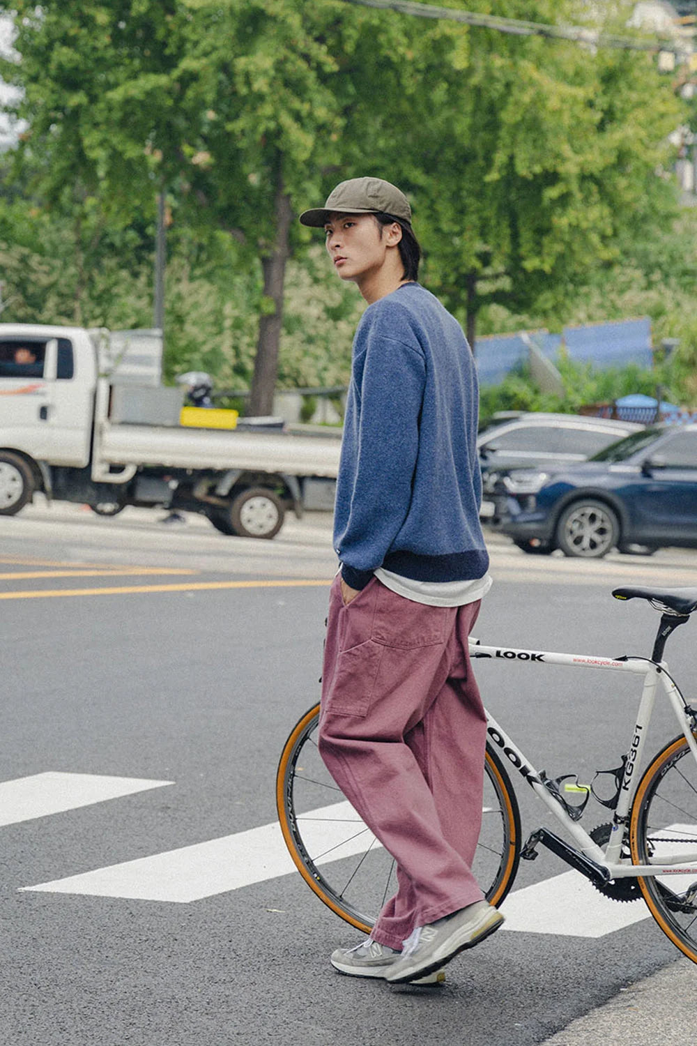 Purple Overdyed Kation Pants