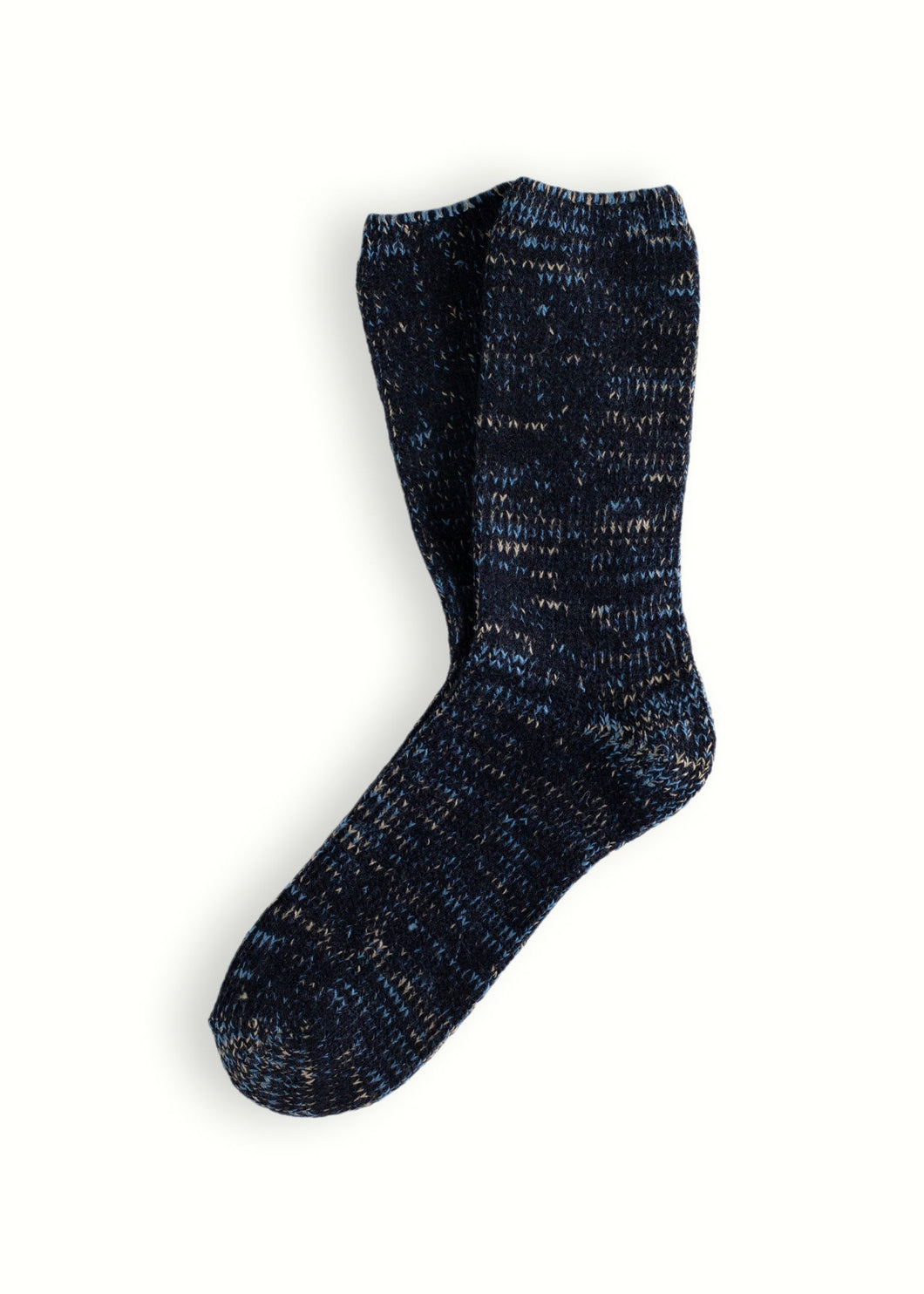 Wool Collection Recycled Navy Socks (36-39)