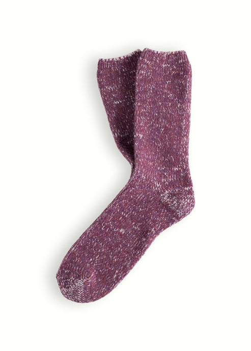 Wool Collection Recycled Purple Socks (36-39)