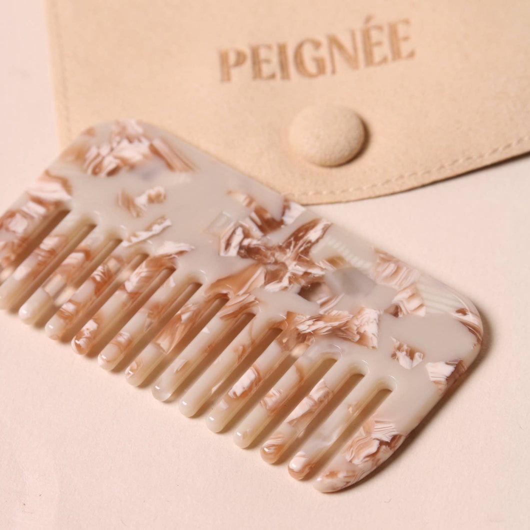 Nougat Travel Comb