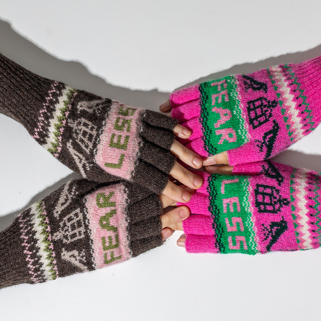 Fearless Fairisle Mittens - Pre Order for 6 Nov 25
