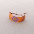 Macrame Beads Bracelet Orange