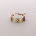 Macrame Beads Bracelet Naranja
