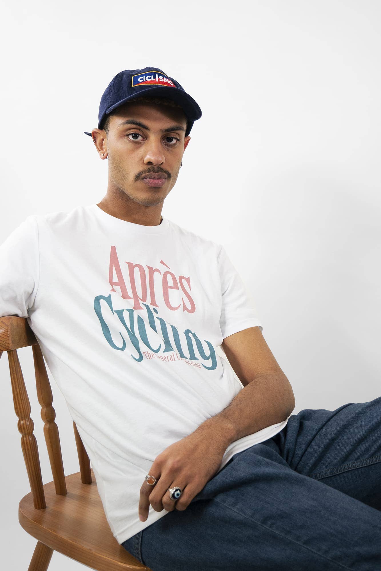 Navy Ciclismo Corduroy Hat