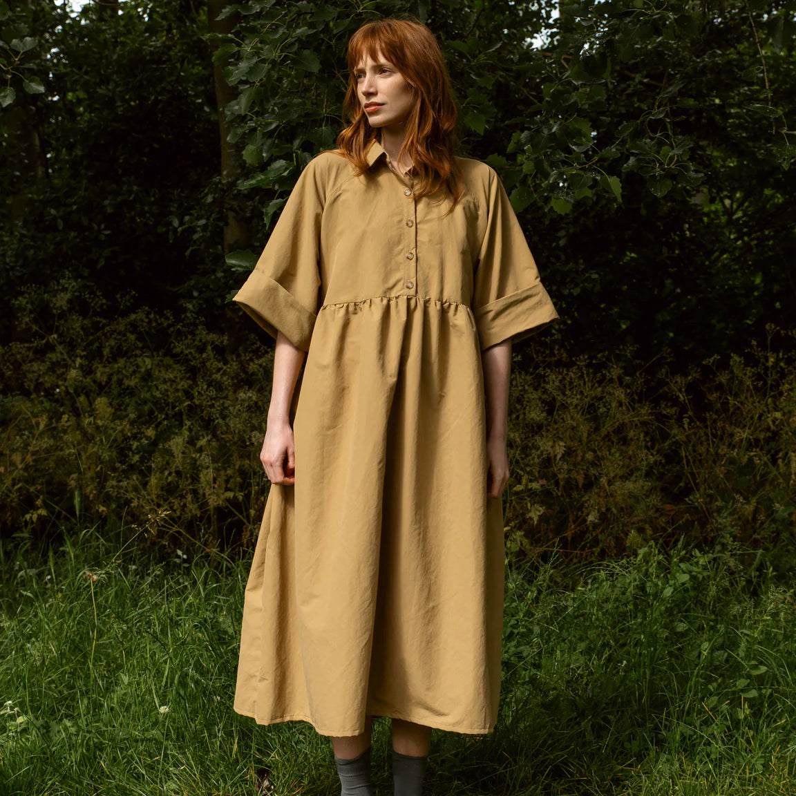 Beige Lammas Dress - Last One