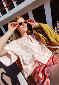 Neon Crab Soplo Blouse - Last One (size M/L)