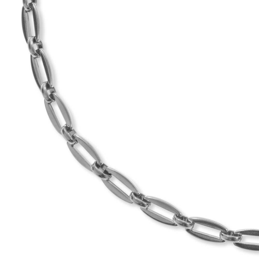 Silver Link Chain Necklace