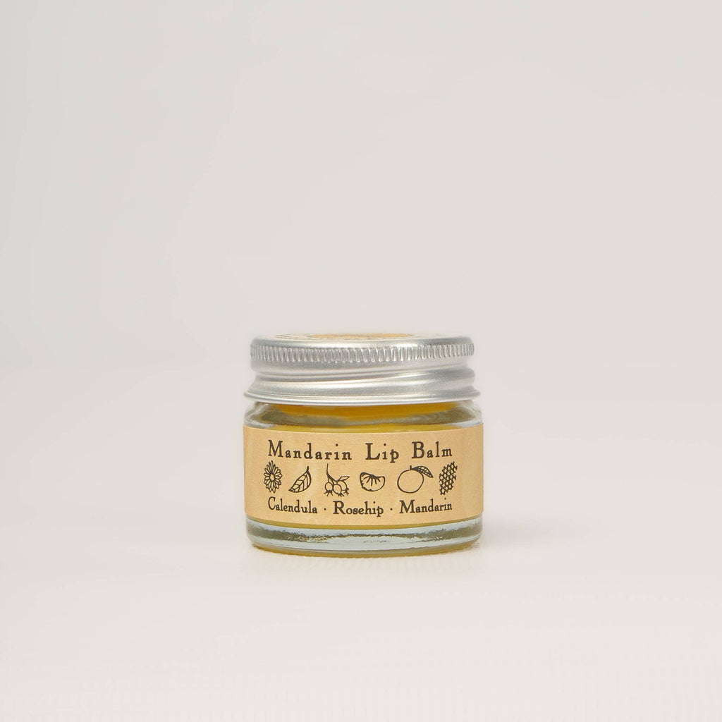 Mandarin Lip Balm | Organic Rosehip and Calendula