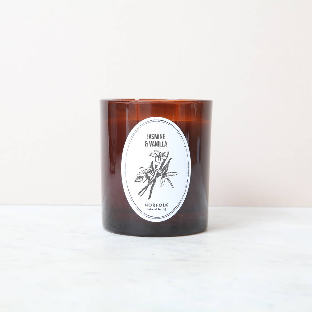 Jasmine & Vanilla Botanical Candle