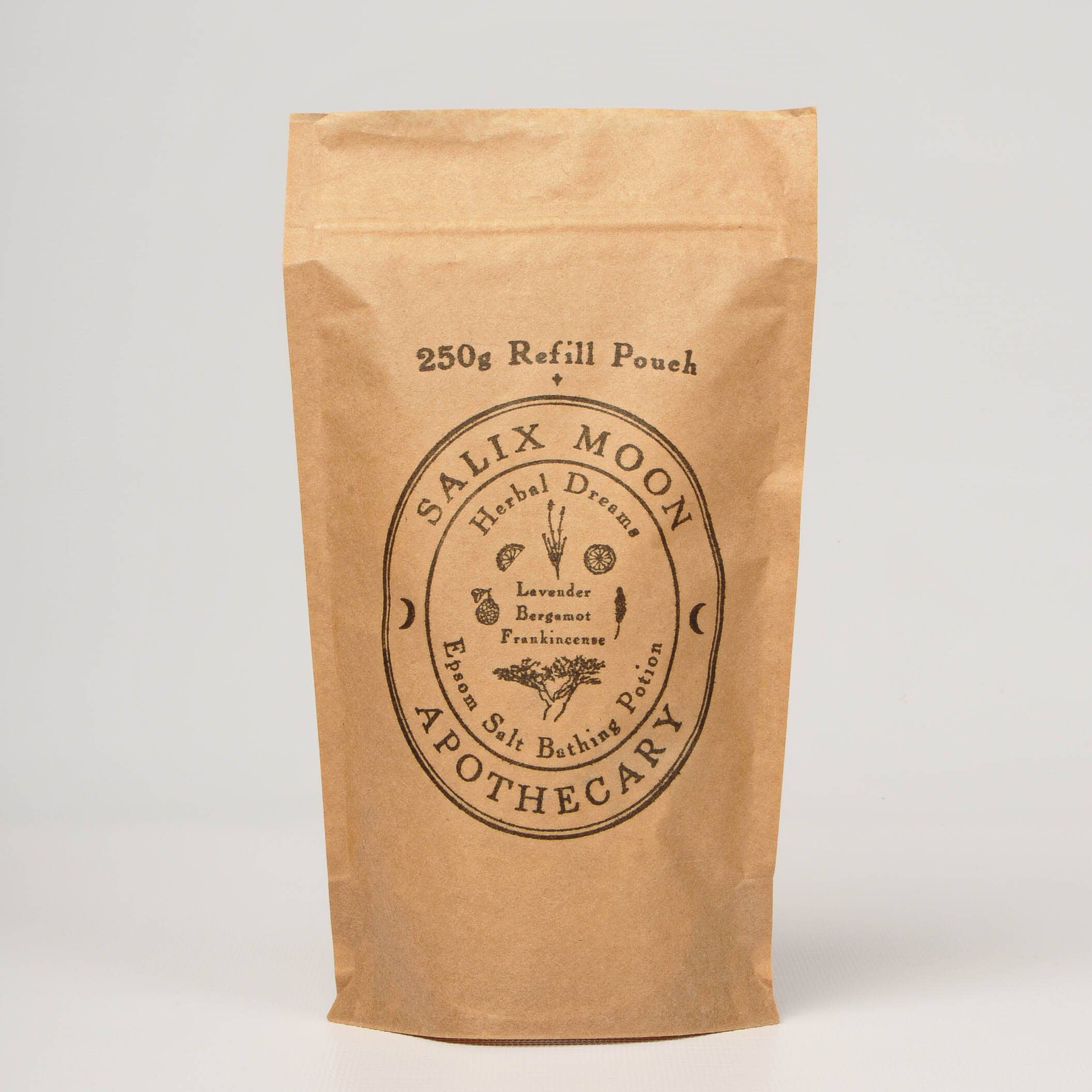 Lavender Epsom Bath Salts with Frankincense & Bergamot: 500g Jar
