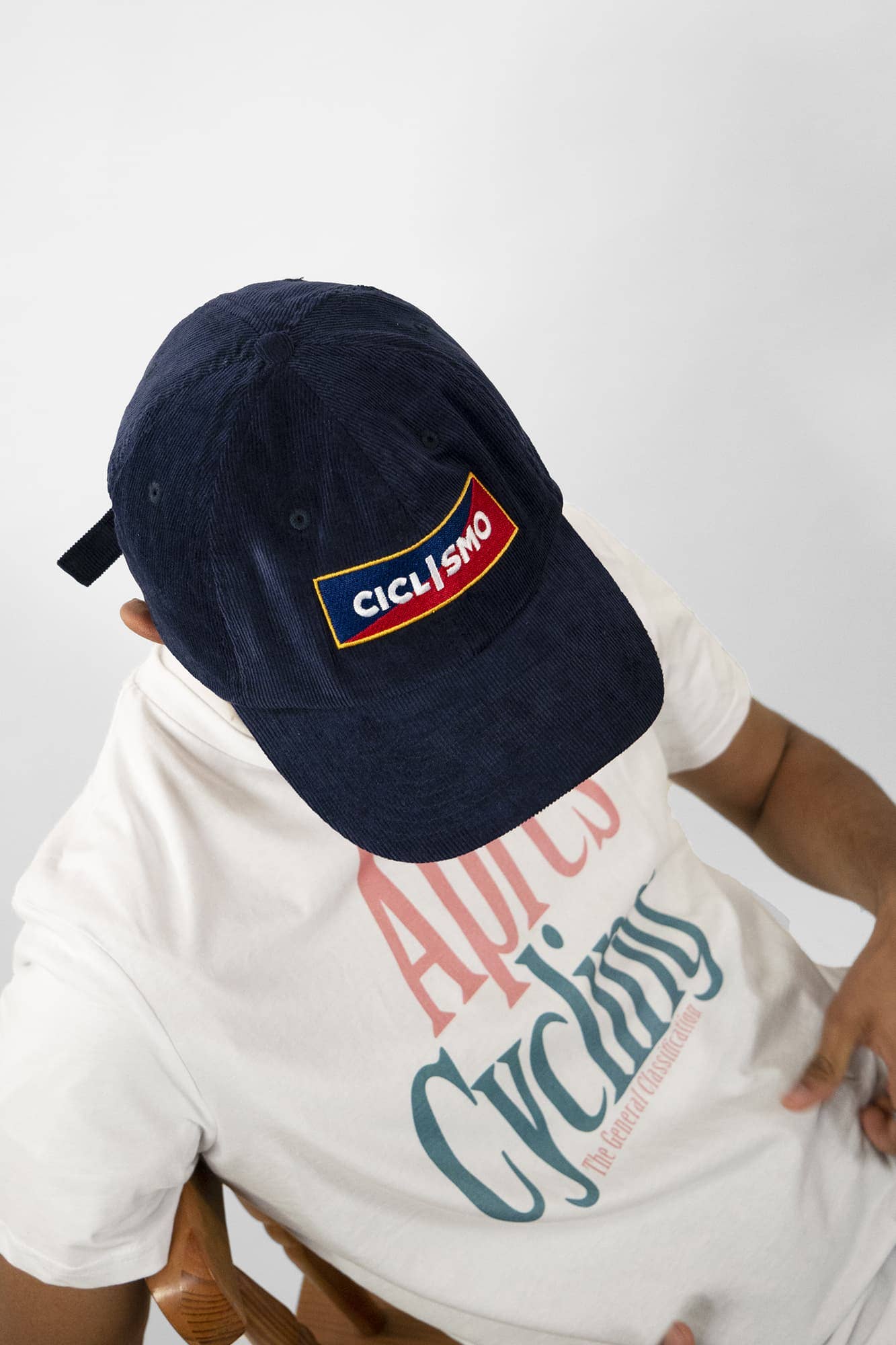 Navy Ciclismo Corduroy Hat