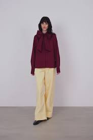 Bordeaux Cotton Shirt