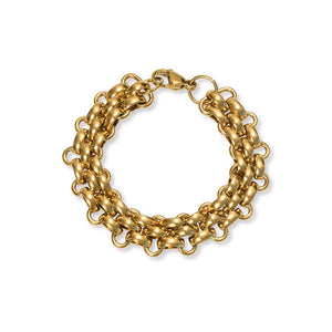 Gold Knit Bracelet