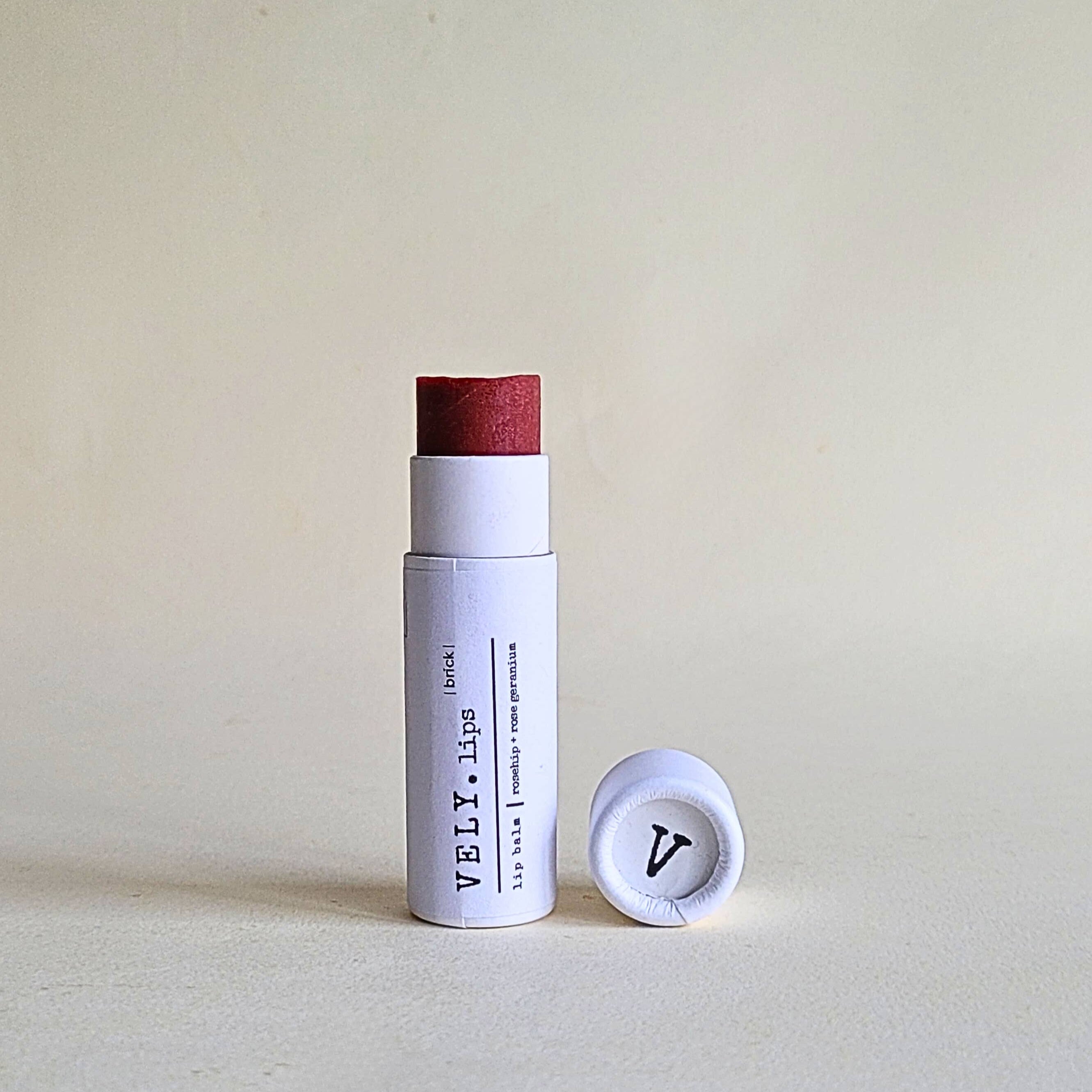 Natural Tinted Lip Balm "Brick" - Last One