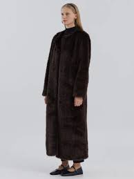Chocolate Faux Fur Coat