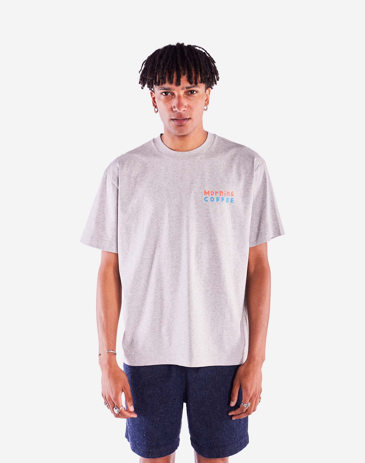 Grey Morning Coffee T-Shirt
