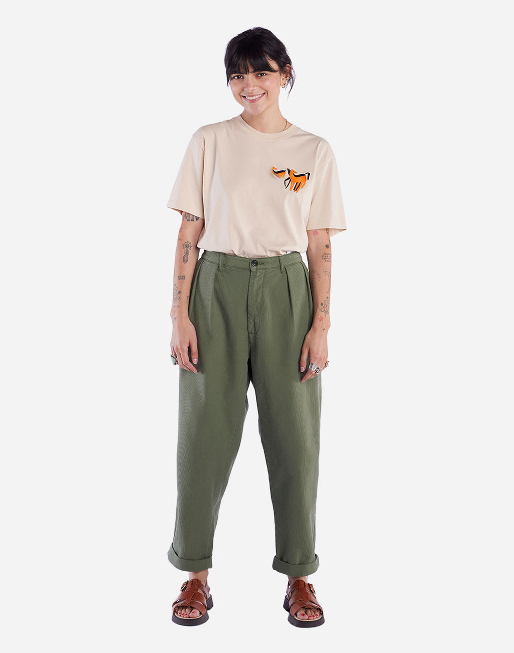 Khaki Trousers