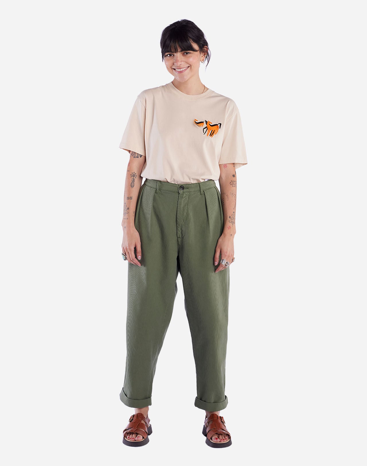 Khaki Trousers