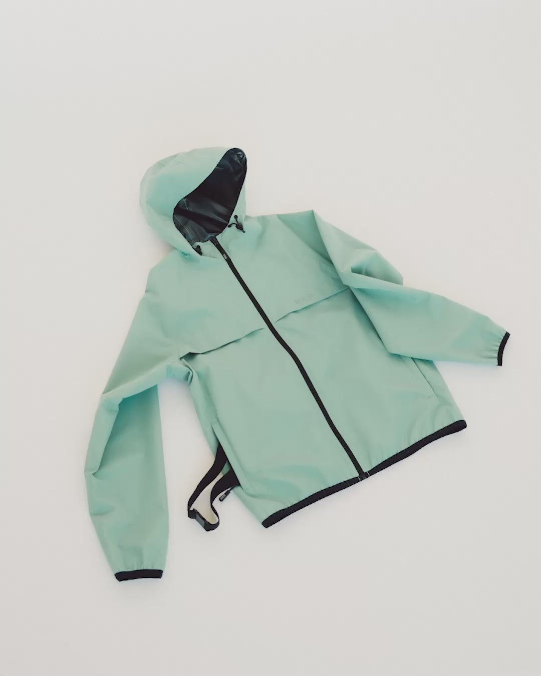 Navy Romo Rain Jacket