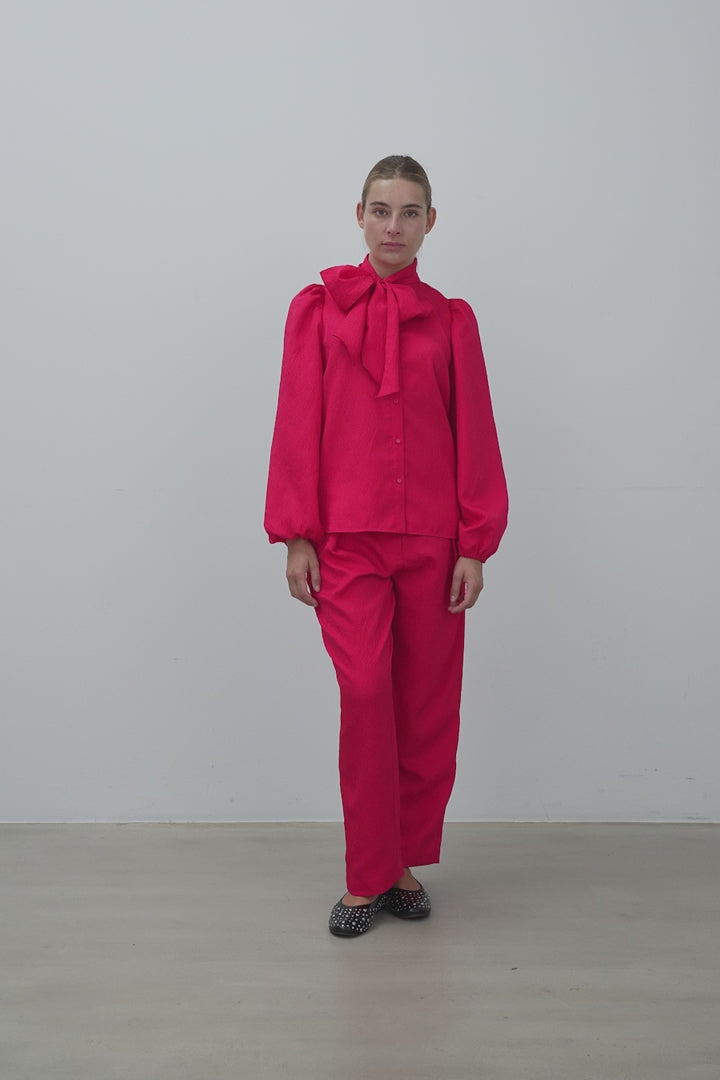 Cherry Bow Tie Shirt