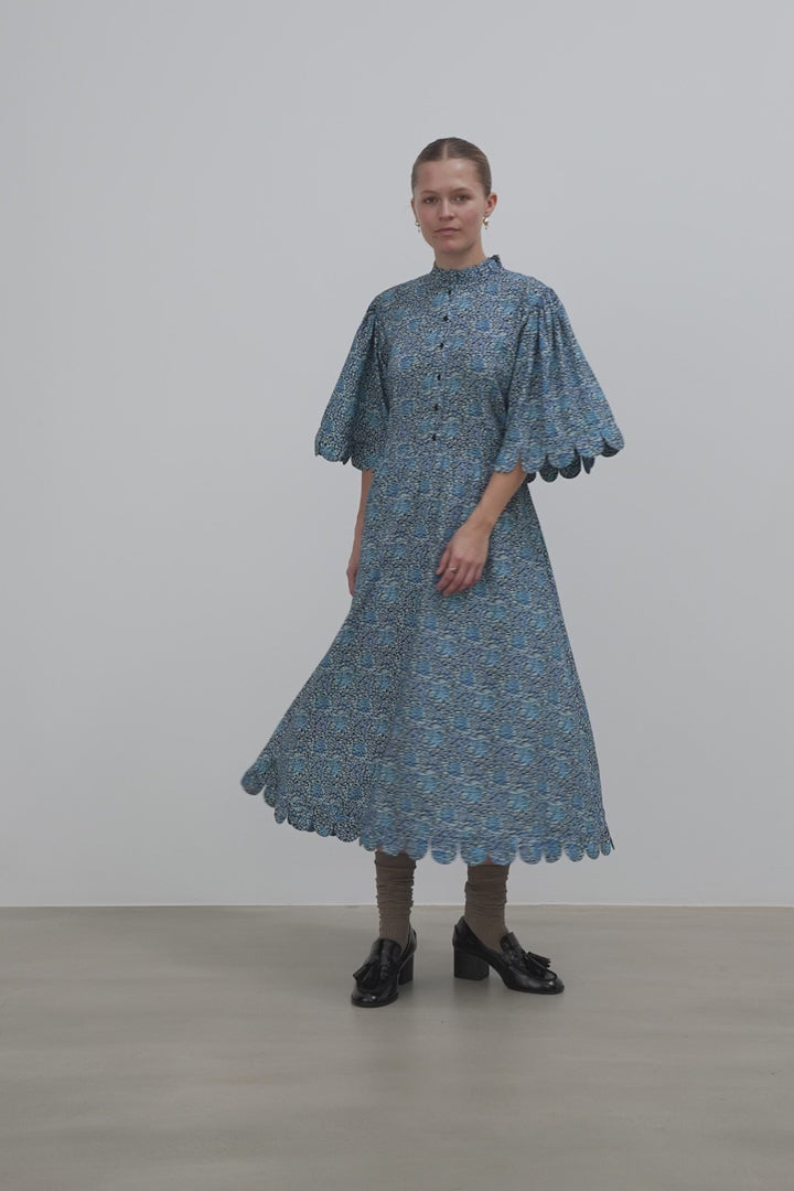 All Over Printed Dress