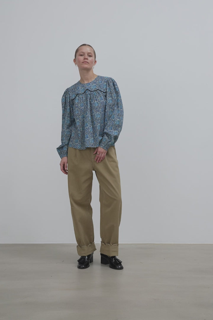 All Over Printed Blouse