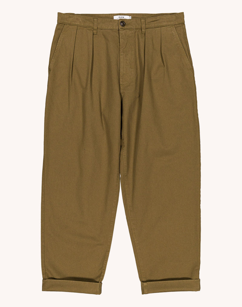 Twill Olive Semba Trousers