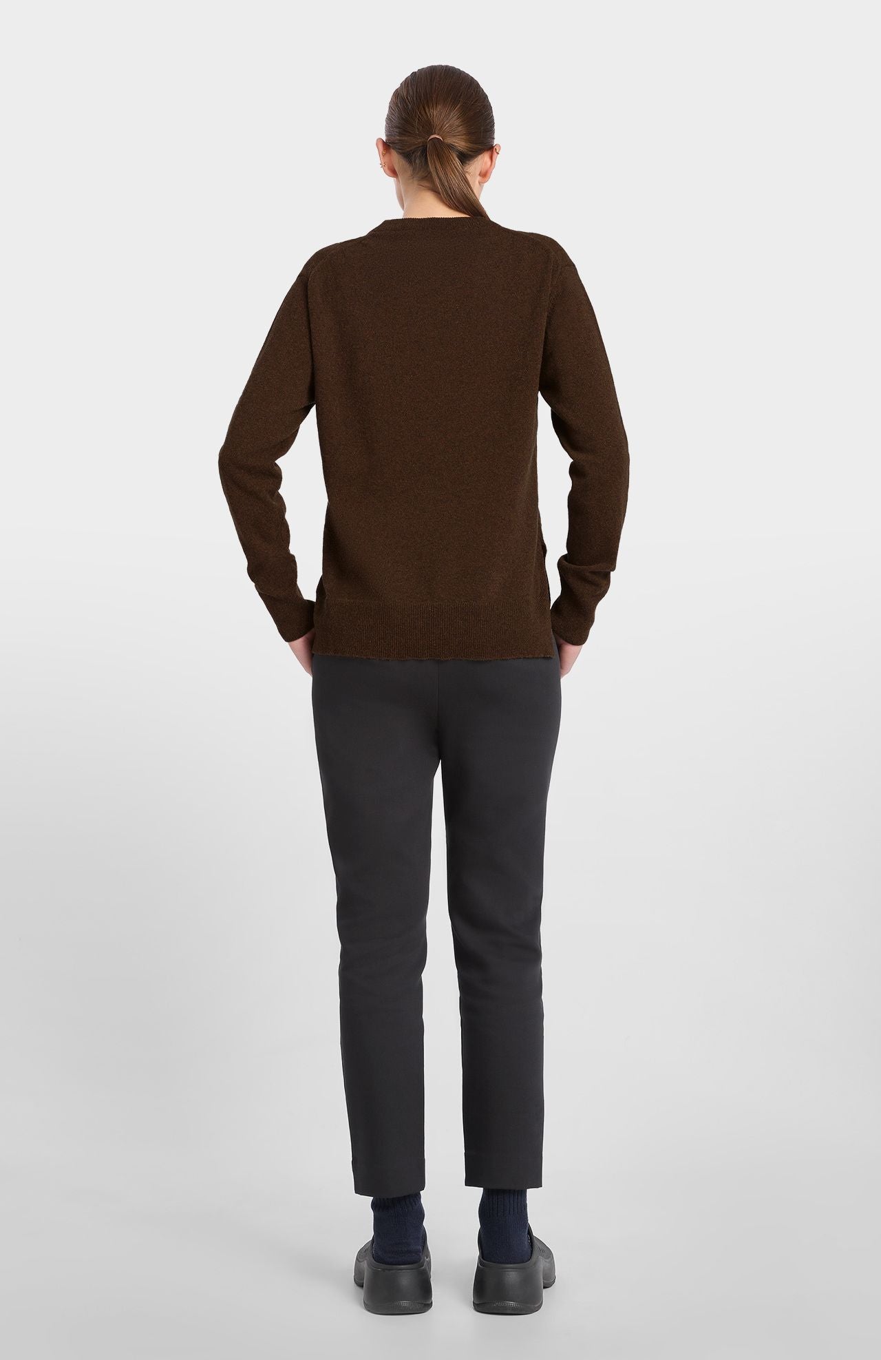 Dark Brown Dot Jumper