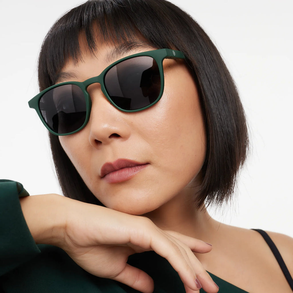 Dalston Matte Dark Green Sunglasses