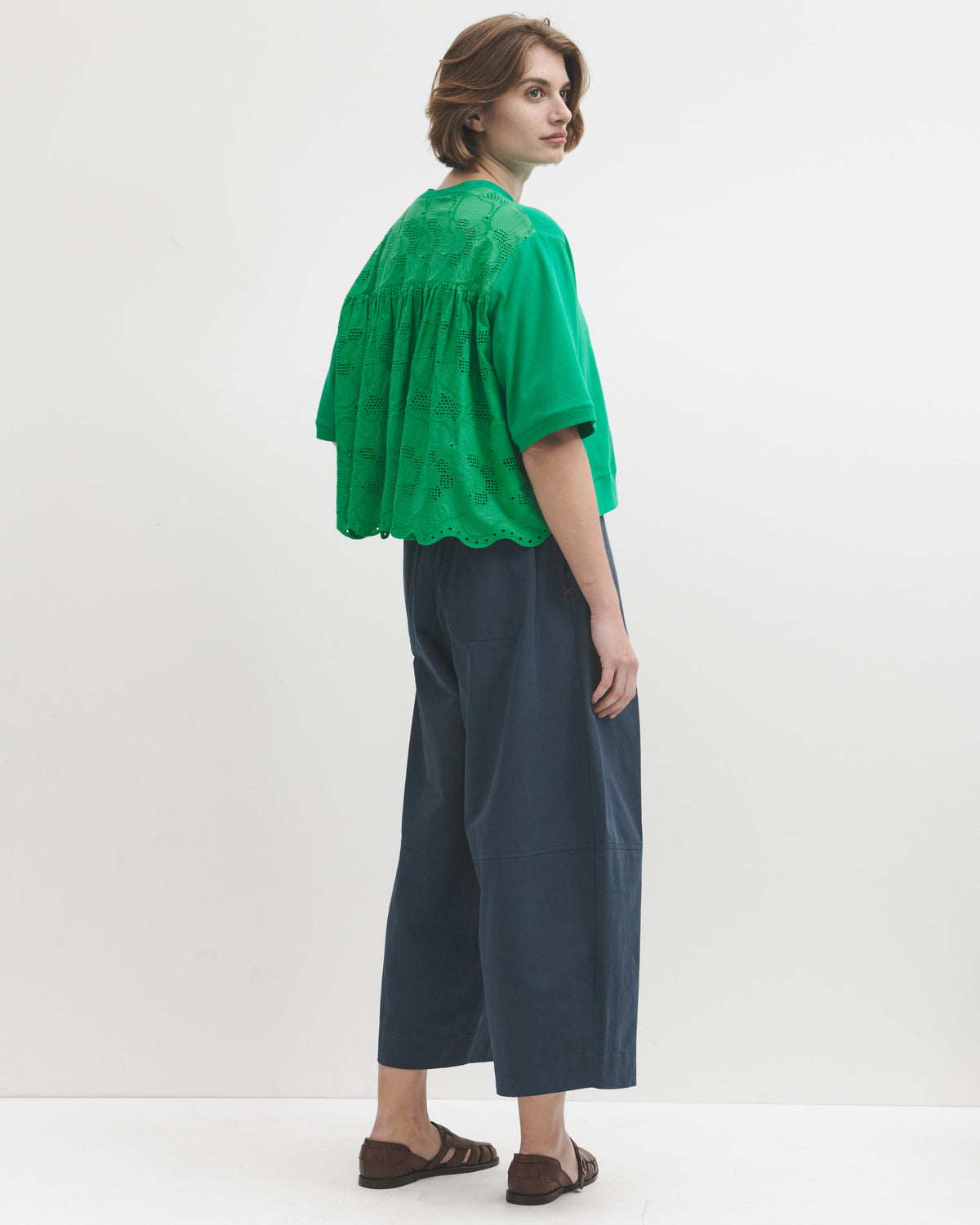 Navy Leili Trousers
