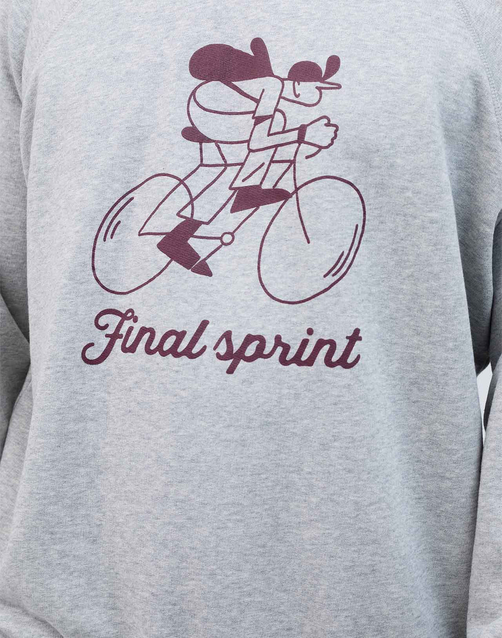 Grey Sprint Sweater