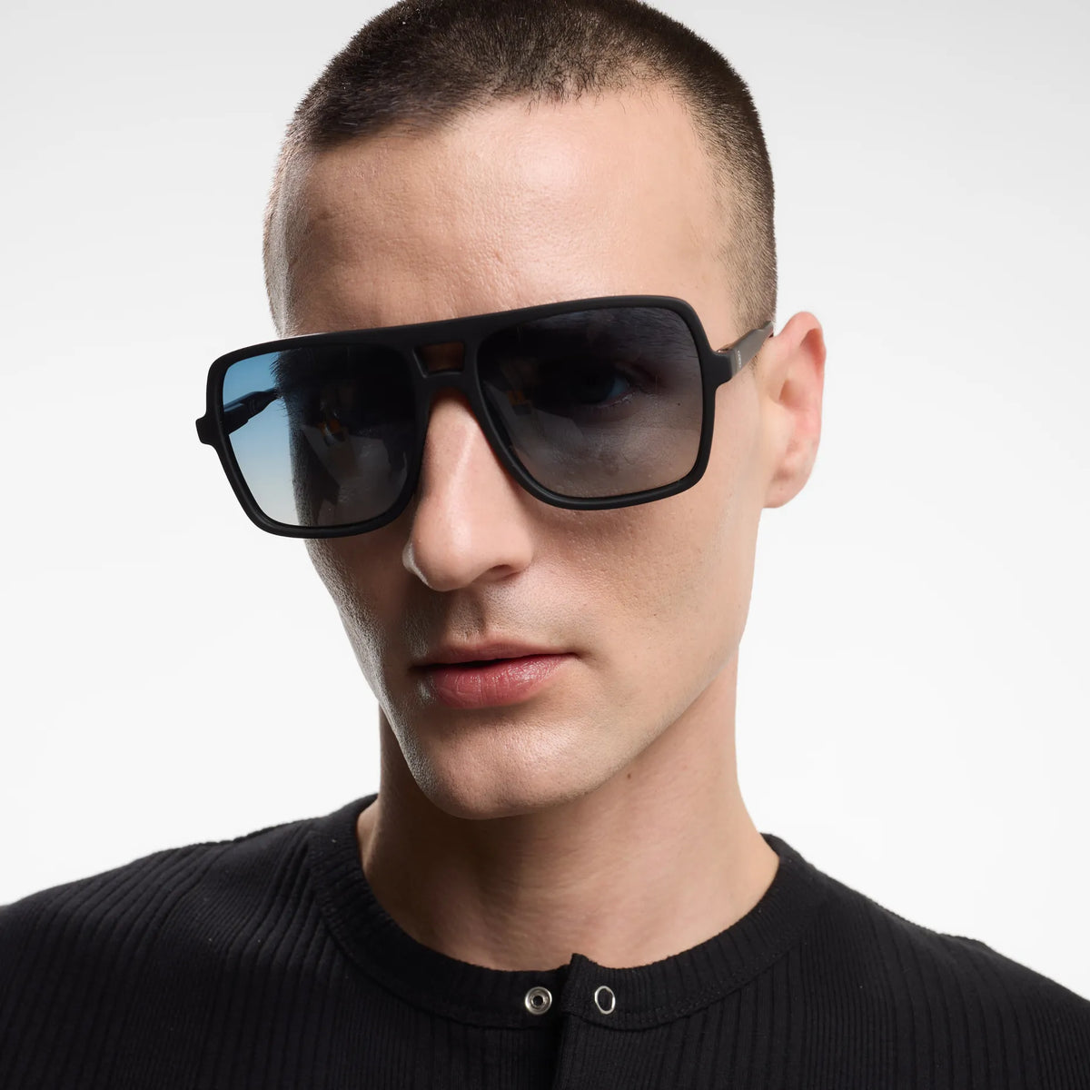 Jake Black Noir Matte Sunglasses