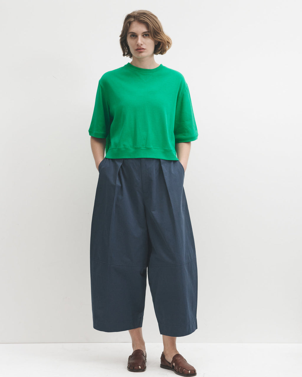 Navy Leili Trousers