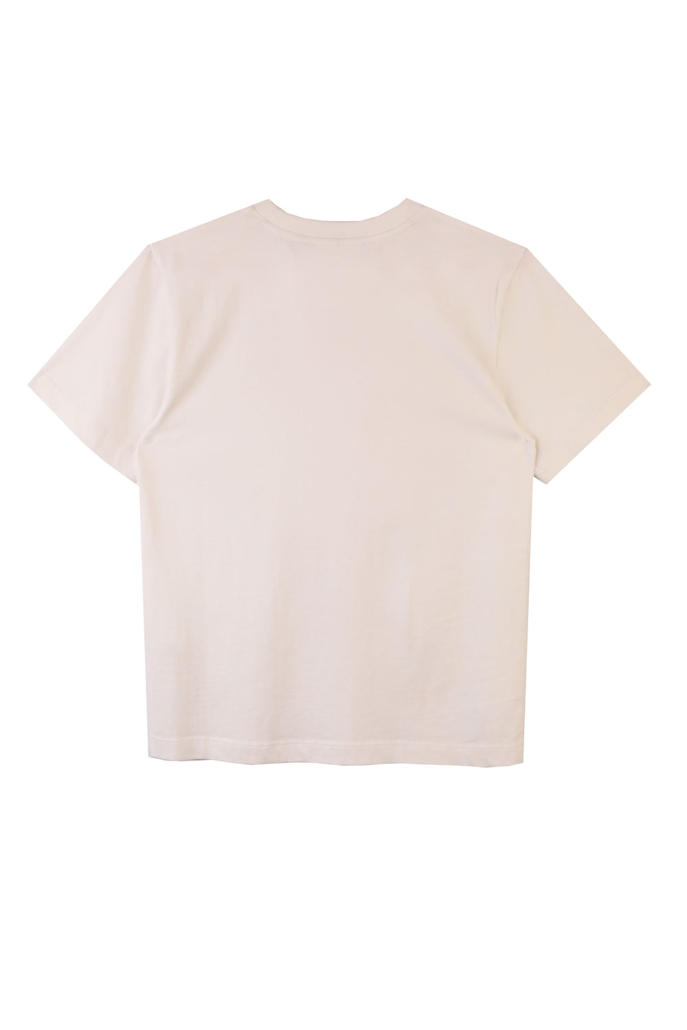 Cream Basic Tee