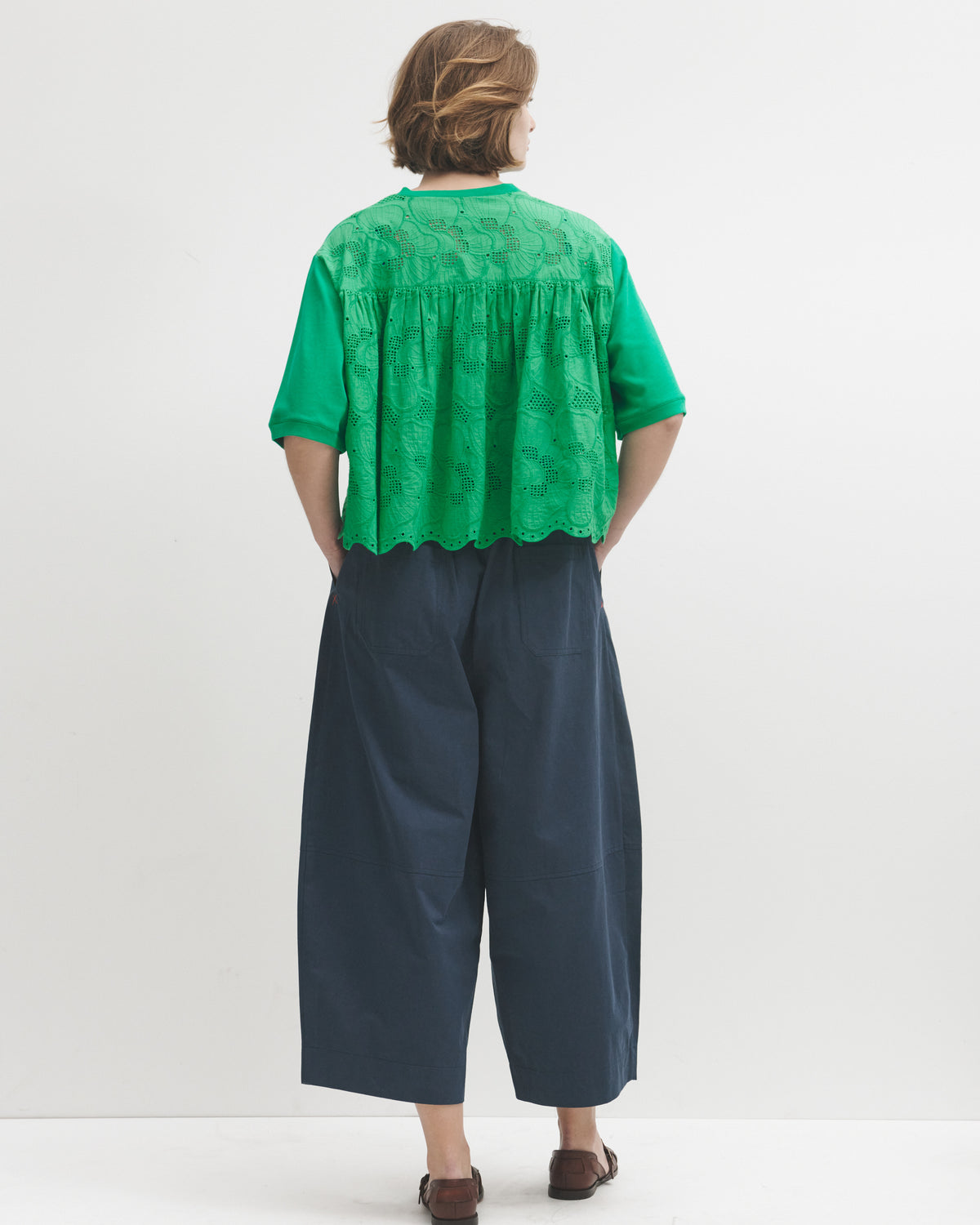 Navy Leili Trousers