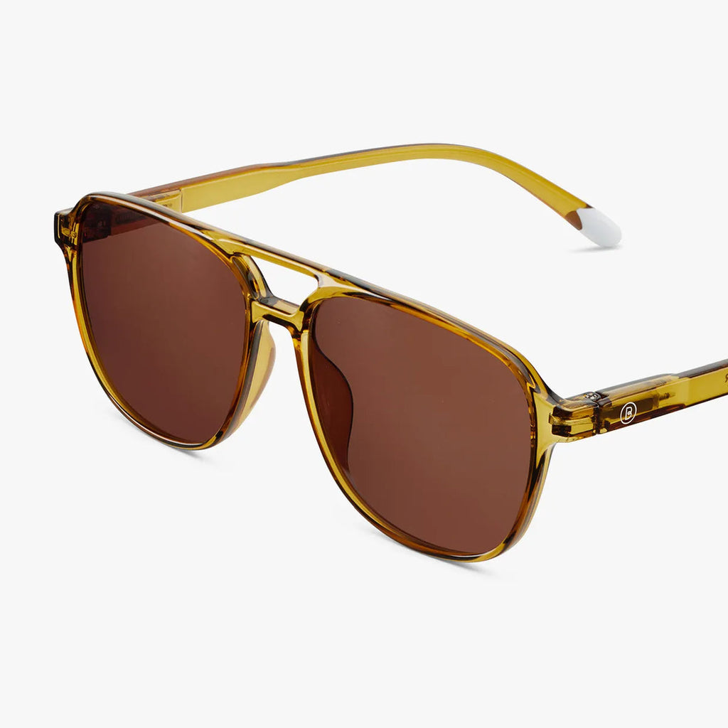Brad Ecru Olive Sunglasses