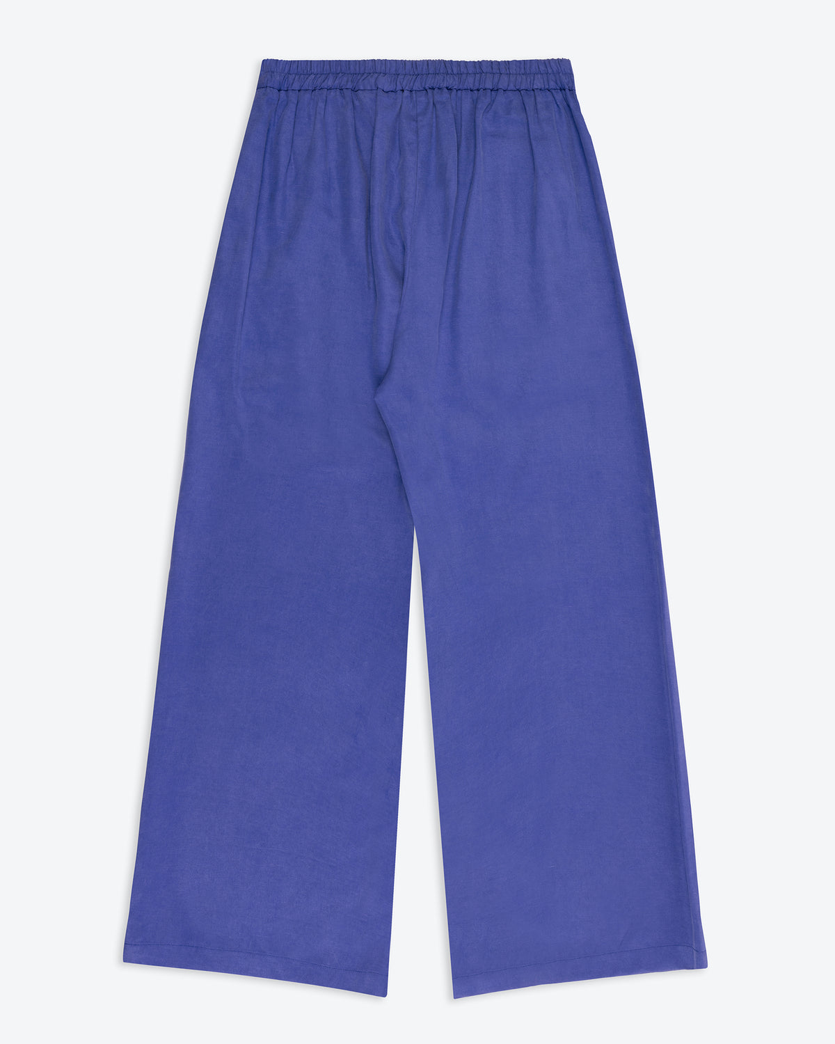 Cobalt  Lyocell Wide Trousers