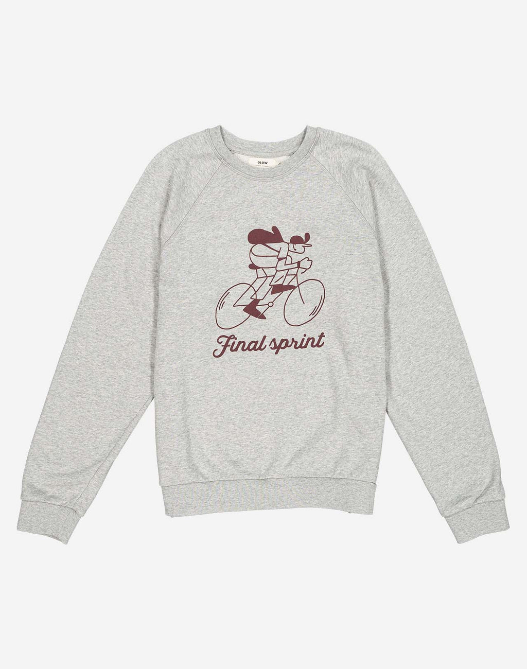 Grey Sprint Sweater