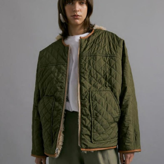 Reversible Sherpa Zipup Jacket